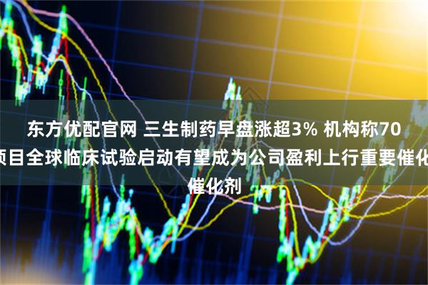 东方优配官网 三生制药早盘涨超3% 机构称707项目全球临床试验启动有望成为公司盈利上行重要催化剂